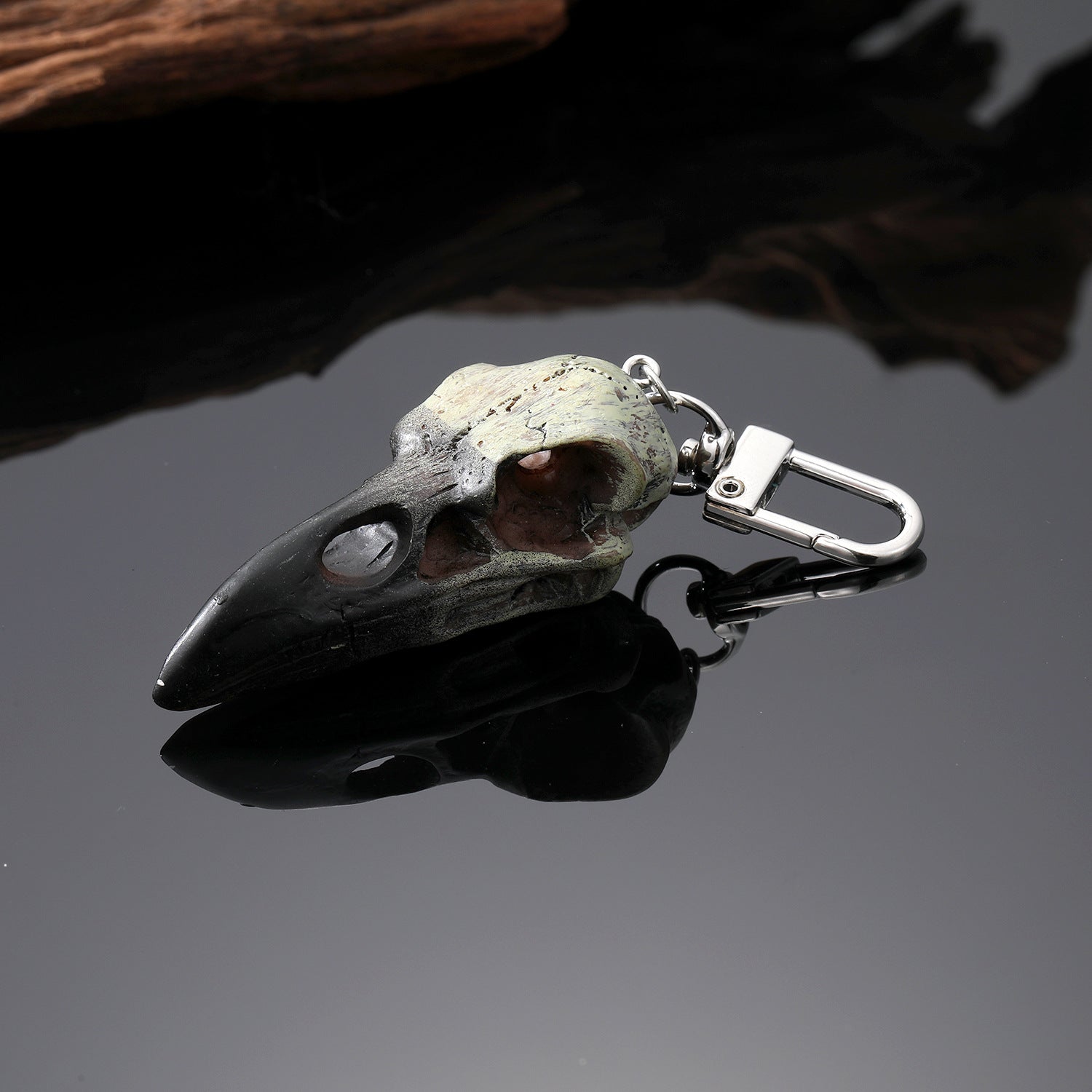 Wholesale PVC Three Head Simulated Animal Keychains